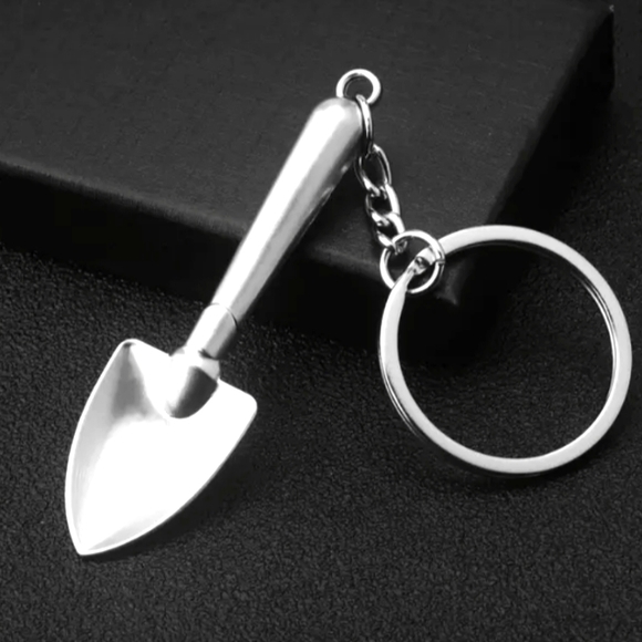 Other - **NEW! SILVER STAINLESS SHOVEL KEYRING KEYCHAIN GIFT